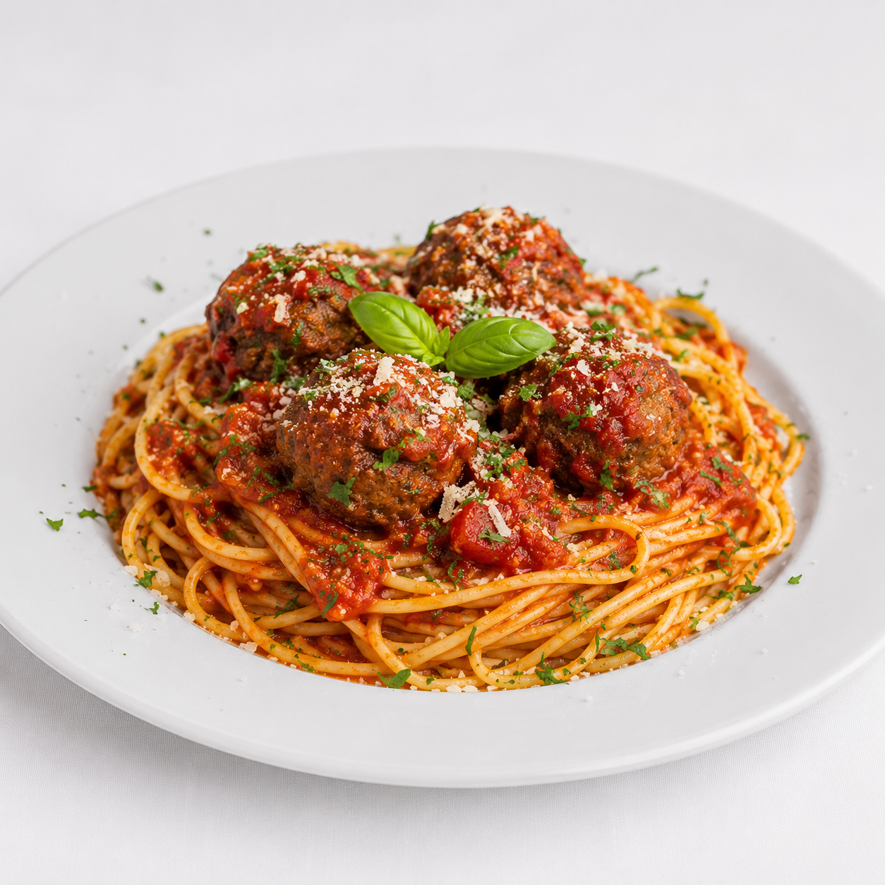 Classic Spaghetti & Meatballs