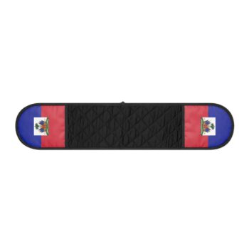 Haiti Flag Oven Mitts - Double Pot Holder for Haitian Pride & Kitchen Gift HAITIBEST