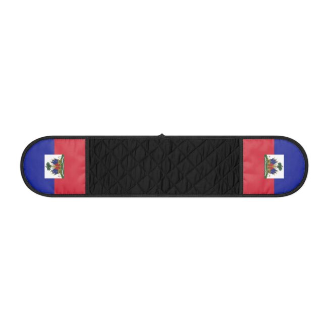 Haiti Flag Oven Mitts - Double Pot Holder for Haitian Pride & Kitchen Gift HAITIBEST