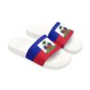 Haiti Flag Slide Sandals — Women's Removable-Strap Patriotic Pool Slides - Image 7