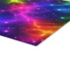Rainbow Nebula Glass Cutting Board – Colorful Cosmic Kitchen Decor HAITIBEST - Image 7