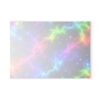 Rainbow Nebula Glass Cutting Board – Colorful Cosmic Kitchen Decor HAITIBEST - Image 3