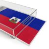 Haiti Flag Acrylic Serving Tray — Decorative Haitian Flag Home Bar Tray HAITIBEST - Image 4
