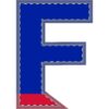 Patriotic Blue & Red Wooden Star and Ampersand Free-Standing Decor - Image 11