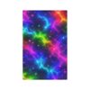 Galaxy Rainbow Tea Towel — Neon Nebula Microfiber Kitchen Towel - Image 2
