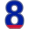 Patriotic Blue & Red Wooden Star and Ampersand Free-Standing Decor - Image 40
