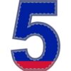 Patriotic Blue & Red Wooden Star and Ampersand Free-Standing Decor - Image 37