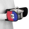 Haiti Flag Oven Mitts - Double Pot Holder for Haitian Pride & Kitchen Gift HAITIBEST - Image 4