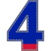 Patriotic Blue & Red Wooden Star and Ampersand Free-Standing Decor - Image 36
