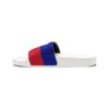 Haiti Flag Slide Sandals — Women's Removable-Strap Patriotic Pool Slides - Image 5