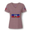Bronx Haitian Pride V-Neck Tee - HAITIBEST - Image 7