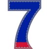 Patriotic Blue & Red Wooden Star and Ampersand Free-Standing Decor - Image 39